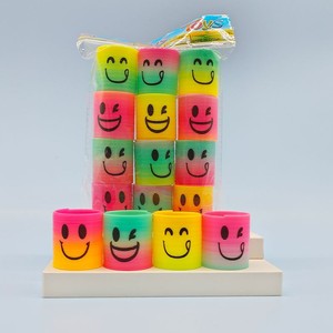 Christmas Halloween Plastic Funny Elastic <strong>Award</strong> <strong>Toys</strong> Spring <strong>Toy</strong> Bouncing Colorful Mini Smiling Face Rainbow Spring Circle <strong>Toys</strong> - Product Image 6
