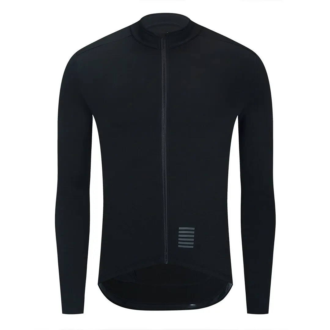 YKYWBIKE bicicleta MTB bicicleta abrigo ropa de bicicleta de Ciclismo de manga larga chaqueta de Ciclismo hombres térmica de invierno negro Ciclismo camisetas