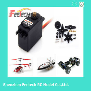 Feetech, высококачественный Аналоговый сервопривод, 6 В, 13 кг, 180 градусов, медный корпус, основной двигатель для роботов, программирующих RC, Запчасти и аксессуары - Product Image 5