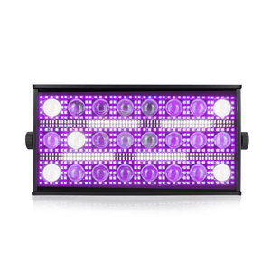 HUINENG Spirit Storm 24pcs 30pcs Main Lamp <strong>Thunder</strong> Curtain Matrix Light Stage Event Multiple Function RGB <strong>Led</strong> Strobe - Product Image 1