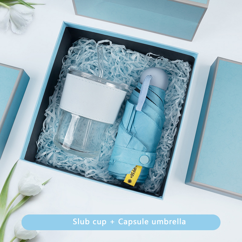 Slub cup+Capsule umbrella