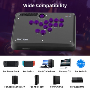 MayFlash All-Button Arcade <strong>Controller</strong> F500 FLAT for <strong>PS4</strong> for PS3 for Switch for Xbox One for Xbox 360 for Xbox Series S/X for PC - Product Image 4