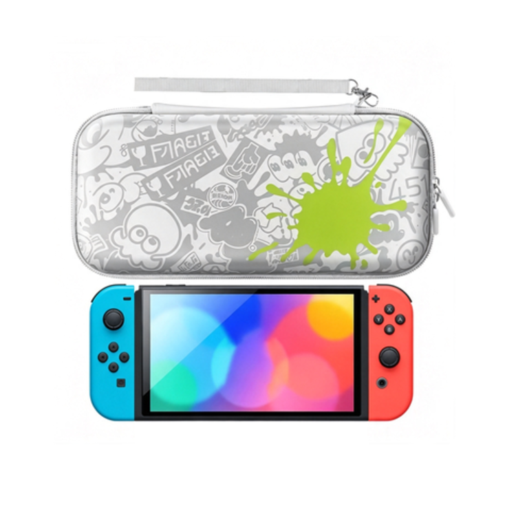 Funda universal para Switch OLED, color negro azabache.