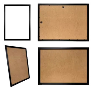 现代手工制作多种尺寸可用的MDF木材100 x 100厘米相框适用于水平和垂直墙上 - Product Image 2