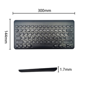 Teclado inalámbrico Ratón 2,4G Teclado Oficina Chocolate Keycap, Diseño compacto Computadora Teclado inalámbrico Juego de mouse - Product Image 3