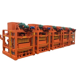 Máquina automática de bloques de hormigón, máquina de bloques de hormigón, paletizado y de tela, alimentación automática de tableros - Product Image 1