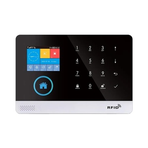 Sistema de alarma de seguridad para el hogar TFT 4,3 WIFI GSM alarma intercomunicador Control remoto marcado automático 433MHz detectores IOS Android Tuya APP Control - Product Image 1