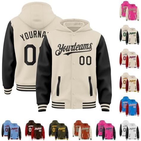 Cream and Blackblack Letters