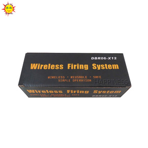 HAPPINESS 24 cuse sistema di sparo di fuochi d'artificio con telecomando Wireless programmabile