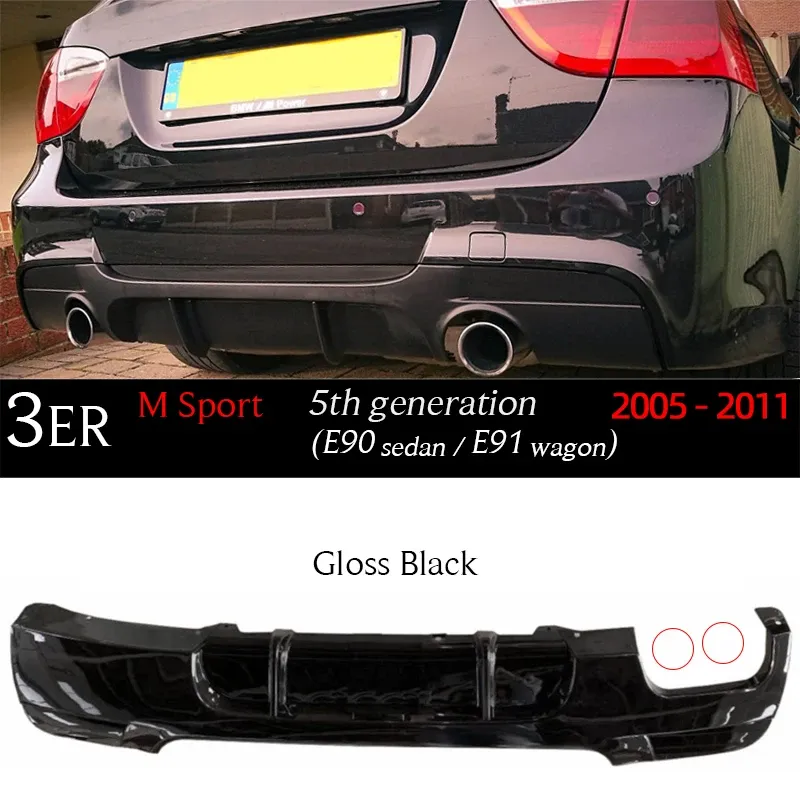 E90 20 negro brillante
