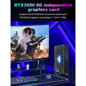 強力なデスクトップコンピューターベアボーンRtx30508G独立したグラフィックスカードWin11/Linux 9Th Cpu I3 I5 I7 I9 Nuc Ops Mini Gaming Pc - Product Image 2