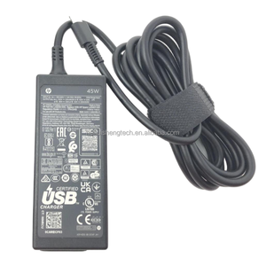 For H <strong>P</strong> TPN-LA19 LAPTOP CHARGER USB-<strong>C</strong> 45W L43407-001 Smart Power <strong>Adapters</strong> for Mobile Watch Camera 3A Output Current - Product Image 1
