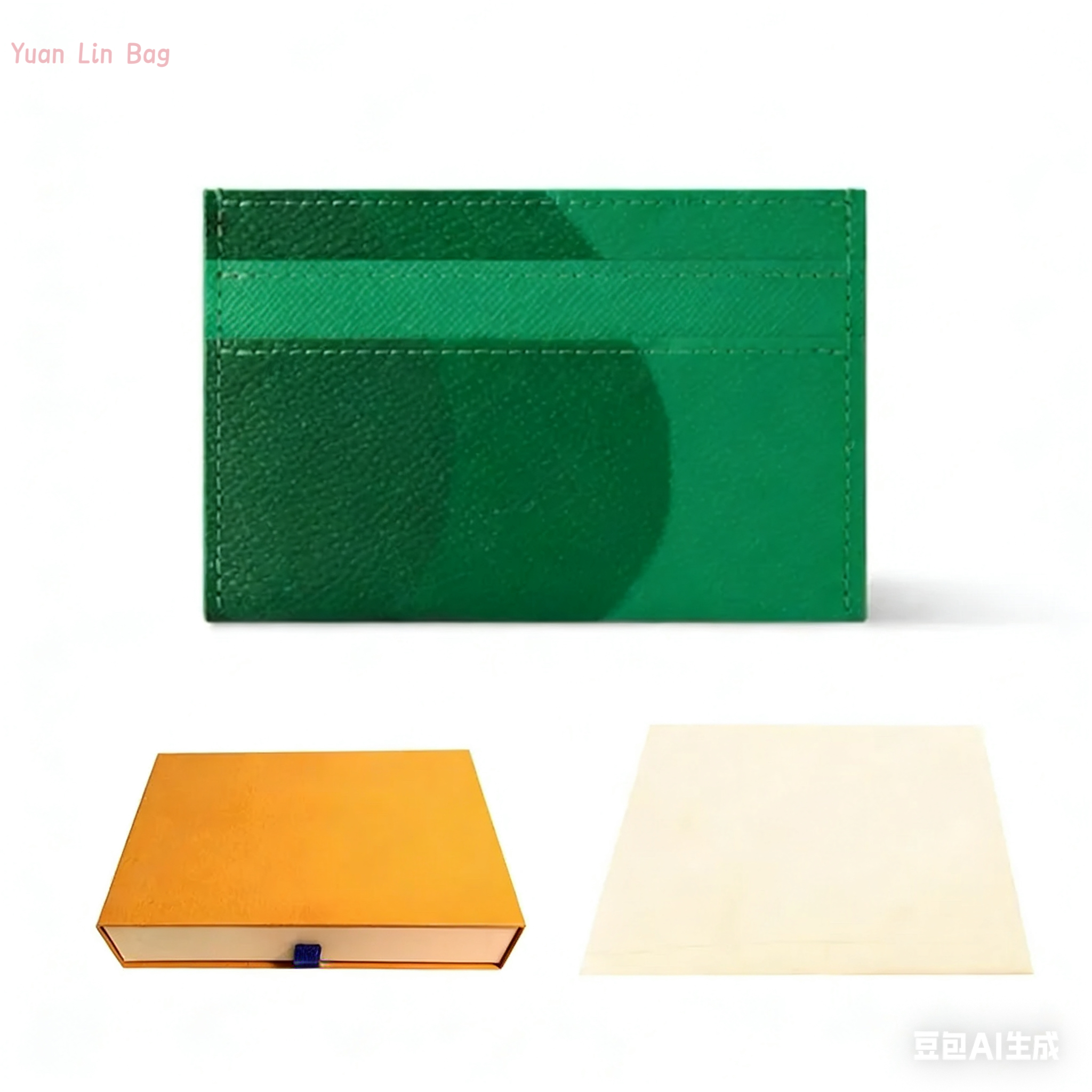 card holder-green