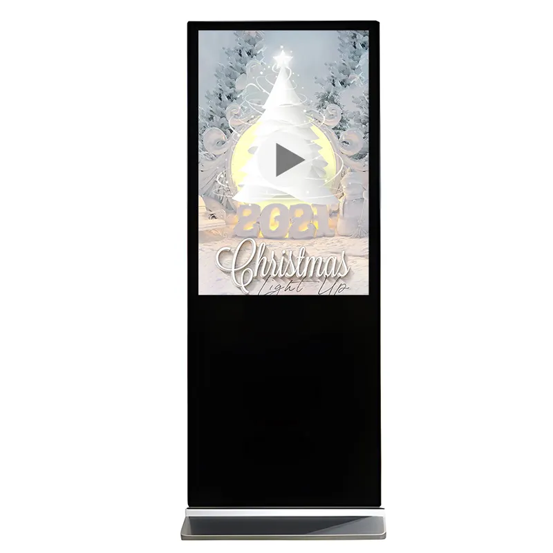 Equipamentos publicitários 32 43 49 55 polegadas Totem Display LCD touch screen Digital signage