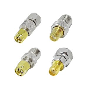 For <strong>SMA</strong> Male Plug F Male Female Plug RF Adapter Connector Brass Coaxial Adaptor Connector Converter <strong>Jack</strong> F Female <strong>Jack</strong> - Product Image 4