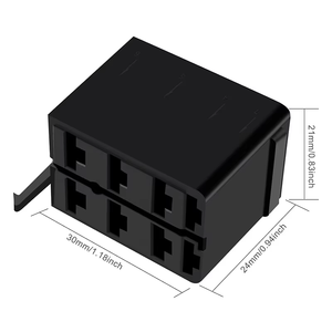 2-8 Pin Carling Rocker anahtarı kablolama Terminal konnektörü konut özel tekne Rocker anahtarı blok konektör soket fiş kiti - Product Image 5