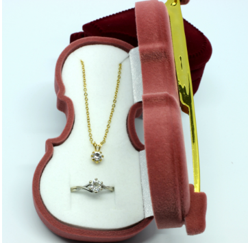 Caja de violín 14.5x5x3.8cm