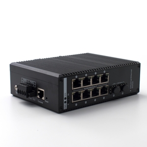 Conmutador PoE CFOFC, conmutador de red de fibra óptica Ethernet, conmutador Ethernet industrial gestionado