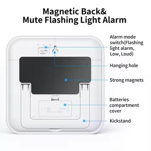 Yunbaoit Timer per conto alla rovescia visivo magnetico da 60 minuti per bambini studio in aula con Timer di Pomodoro in plastica per oggetti da cucina - Product Image 3