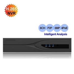 8 Channel Intelligent 6.0MP POE NVR H.265 with Face Detection and Area Detection - Product Image 2