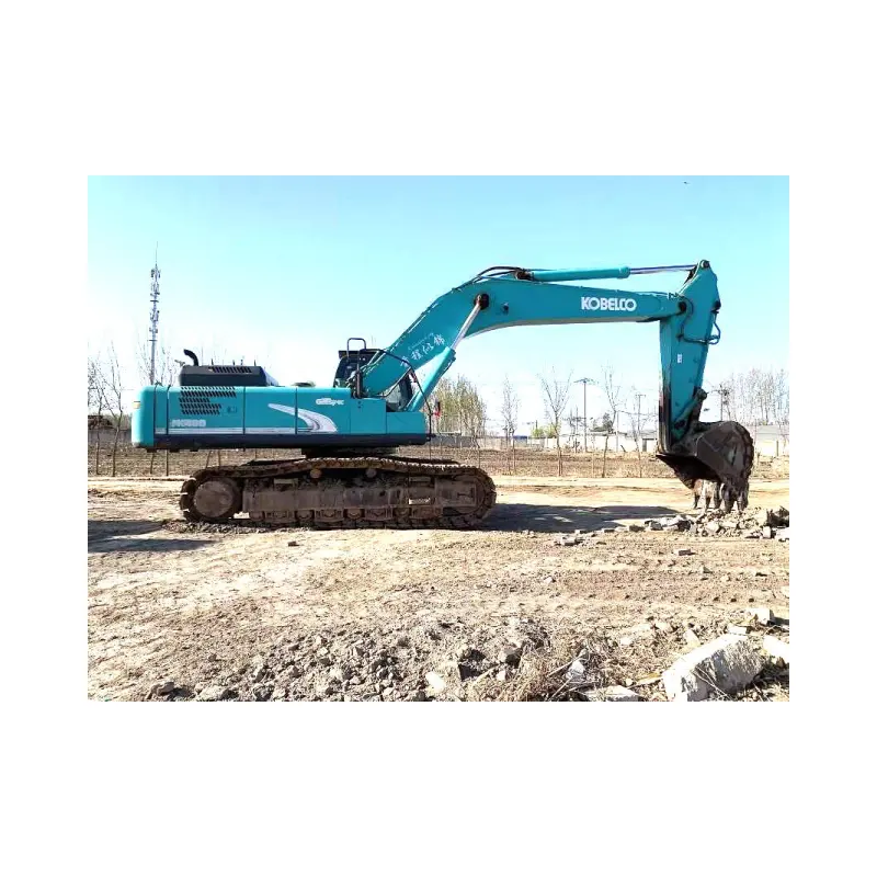 Excavadora usada 46 Ton KOBELCO SK460 maquinaria de movimiento de tierras SK380 SK350 excavadora