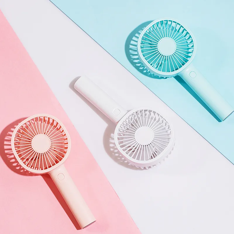 IMYCOO New Product Portable Electric Mini Handheld Fan Custom Logo Rechargeable USB Lash Handheld Fans For Summer Gift