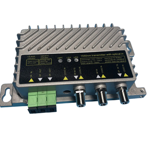 Mini Optical Transmitter 2-Wege-Ausgang Glasfaser ausrüstung 2*10dBm SC/APC-Sender Empfänger für FTTH CATV - Product Image 2