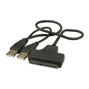 <strong>USB</strong> 2.0 <strong>to</strong> SAT 22 <strong>Pin</strong> 7+<strong>15</strong> <strong>Pin</strong> Adapter Cable for 2.5&quot; Inch Hard Disk Drive HDD