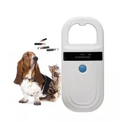 134.2KHz FDX-B RFID Pet mikroçip tarayıcı ISO11784 el hayvan RFID okuyucu köpekler ve kediler için - Product Image 2