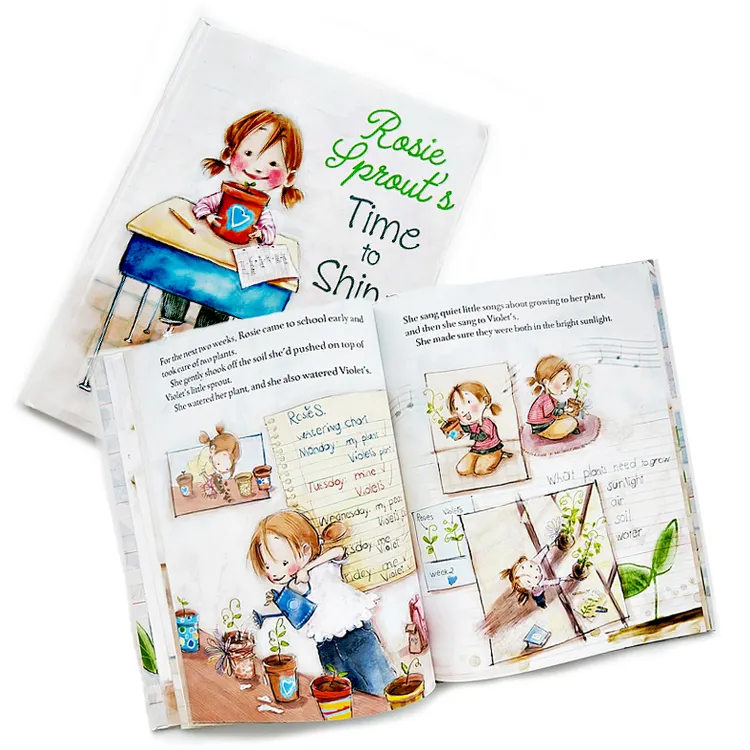Sách Truyện Trẻ Em In Hình Libros Infantiles En Espanol Para Colorear Sách Mềm Tùy Chỉnh Giường Đọc Sách Cho Trẻ Em
