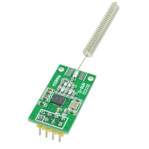 Smart Electronics CC1101 módulo inalámbrico 433M módulo transmisor de RF de recepción y envío de datos con antena - Product Image 2