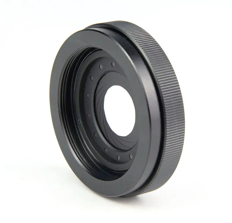 1.5-26mmズーム光学調整可能絞りアイリスダイヤフラムM30からM37カメラレンズモジュールDIYレトロフィットアダプターリング