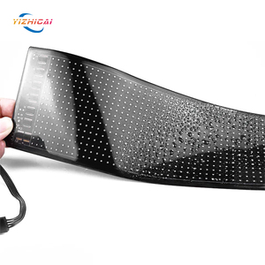 หน้าจอนุ่มอัจฉริยะถูกควบคุมโดยแอปและแสดงไฟ LED RGB แบบไดนามิกที่กระพริบสำหรับใช้ในรถยนต์และรถบรรทุก - Product Image 6