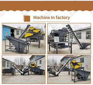 Automatische Haselnuss-Sortier verarbeitung Brechen Palmkernschalen-Cracker Kleine Nuss-Crack-und Schäl-Mandel-Zerkleinerung maschine - Product Image 3