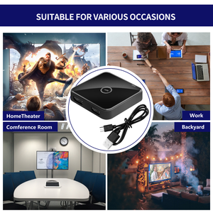 2,0 Interruptor HDMI bidireccional de calidad superior 2x1 4K Mezclador de video con divisores y convertidores de soporte 3D