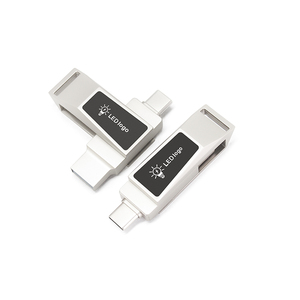 OTG Type-C USB 3.1อะแดปเตอร์ไฟ LED สภาพใหม่แฟลชไดรฟ์โทรศัพท์มือถือสำหรับเป็นของขวัญโปรโมชั่น - Product Image 5