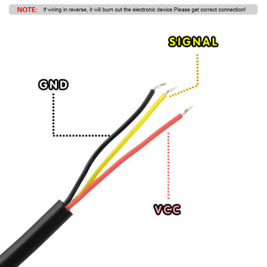 Keyestudio 18B20 Waterproof <strong>Temperature</strong> Sensor with 4.7K Resistor (3PCS) for <strong>Arduino</strong> Compatible - Product Image 3