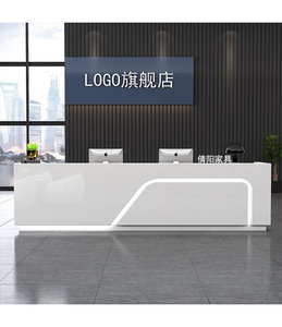 艺术眼设计最新人造石接待柜台前台 - Product Image 2