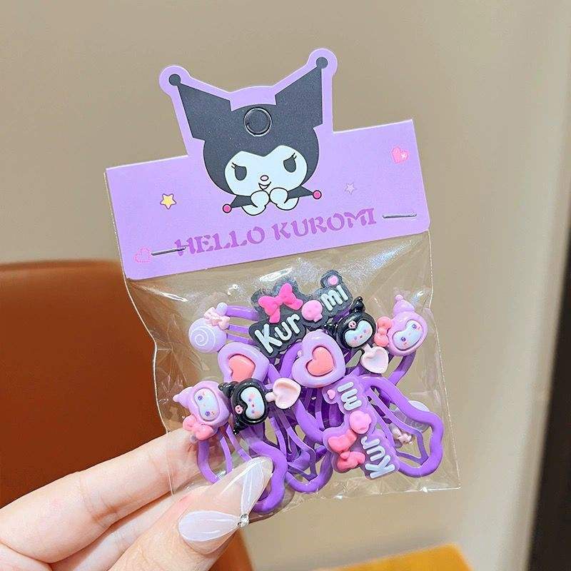 คลิป bb Kuromi สีม่วง2อัน10ชิ้น