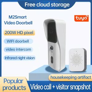 Factory Price Smart Doorbell <strong>Camera</strong> 2K Ultra HD Support <strong>Android</strong> and <strong>IOS</strong> With Night Vision <strong>Intercom</strong> Call Monitoring Equipment - Product Image 2