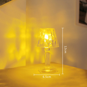 北欧モダンクリエイティブクリスタルAG10ボタン電池式ミニLEDナイトライト - Product Image 3