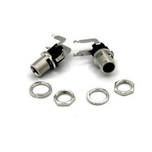 2.5Mm X5.5Mm電源DCメスジャック5.5 * 2.5Mmソケットバレルタイプ直角PCBマウントコネクタ - Product Image 1
