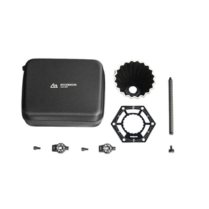 N24 Phụ kiện thể thao-Bộ Cà phê sợi <span class=keywords><strong>carbon</strong></span> đen với bộ lọc và túi lọc có thể điều chỉnh - Product Image 1