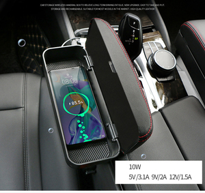 XMB Adjustable Universal Center Arm Rest Extender Armrest Console Box for Cars - Product Image 6