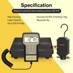 RCS-220V промышленные весы для зарядки хладагента - Product Image 6