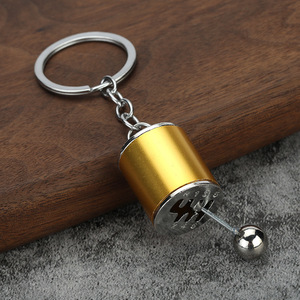 Custom Car Gear Box <strong>Key</strong> Chain Shifter Model Keychain 6-Speed Manual Transmission <strong>Turbo</strong> <strong>Key</strong> Ring