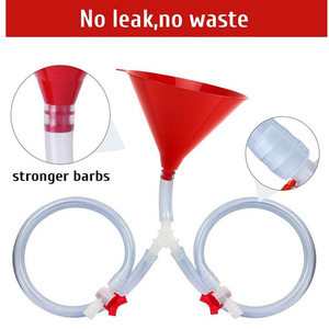 Đôi tiêu đề thiết kế nhựa bia Phễu với van cho chugging cuộc thi bên trò chơi Đại Học sự kiện cho ngày sinh nhật Giáng sinh - Product Image 2