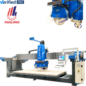 Hualong Machinery 2025 CE Italian <strong>System</strong> 5 Axis CNC Bridge Saw Marble Stone Cutting Machine for Quartz Countertop <strong>Processing</strong> - Product Image 1