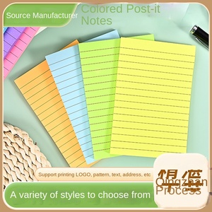 Wholesale Simple Horizontal Line Self-Adhesive <strong>Notes</strong> Students' <strong>Note</strong> Taking Messaging Colorful N Times Tearing Index <strong>Note</strong> - Product Image 2