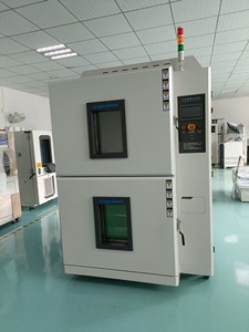 Cámara de prueba de temperatura de choque térmico multifuncional de dos cámaras Sistema de control automático Acero inoxidable para electrónica - Product Image 6